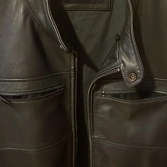 Leather jacket